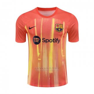 Camisola de Treinamento Barcelona 2023-2024 Laranja