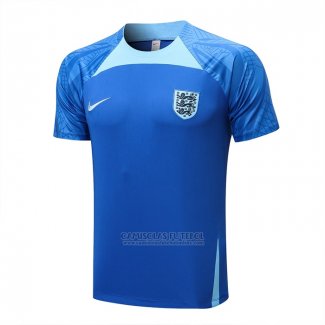 Camisola de Treinamento Inglaterra 2022-2023 Azul