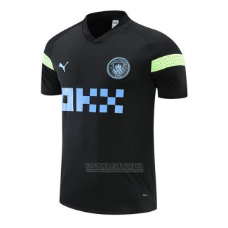 Camisola de Treinamento Manchester City 2022-2023 Preto