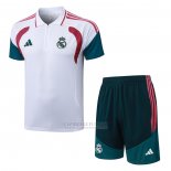 Conjunto Polo del Real Madrid 2026-2027 Branco