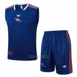 Fato de Treino Arsenal Sem Mangas 2025-2026 Azul