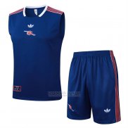 Fato de Treino Arsenal Sem Mangas 2025-2026 Azul