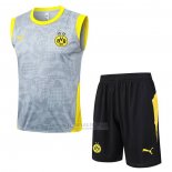 Fato de Treino Dortmund Sin Mangas 2025-2026 Cinza