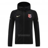 Jaqueta Hoodie Barcelona 2024-2025 Preto