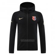 Jaqueta Hoodie Barcelona 2024-2025 Preto