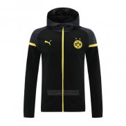 Jaqueta Hoodie Dortmund 2024-2025 Preto