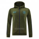 Jaqueta Hoodie Naples 2024-2025 Verde