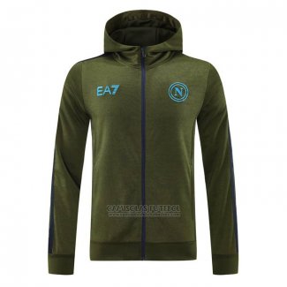 Jaqueta Hoodie Naples 2024-2025 Verde