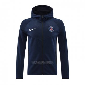 Jaqueta Hoodie Paris Saint-Germain 2024-2025 Azul