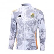 Jaqueta Real Madrid Dragon 2024-2025 Branco
