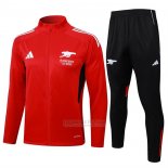 Jaqueta de Treinamento Arsenal Crianca 2025-2026 Vermelho
