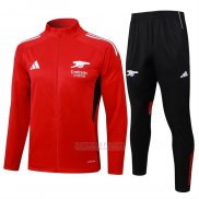 Jaqueta de Treinamento Arsenal Crianca 2025-2026 Vermelho