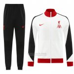 Jaqueta de Treinamento Liverpool 2024-2025 Branco