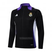 Jaqueta de Treinamento Real Madrid 2024-2025 Preto