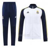 Jaqueta de Treinamento Real Madrid 2022-2023 Branco Y Azul
