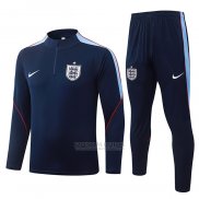 Sueter de Treinamento Inglaterra Crianca 2026-2027 Azul