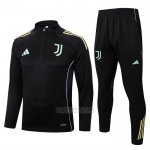 Sueter de Treinamento Juventus Crianca 2025-2026 Preto