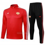 Sueter de Treinamento Manchester United 2025-2026 Vermelho