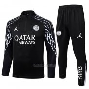 Sueter de Treinamento Paris Saint-Germain Crianca 2025-2026 Preto