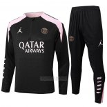 Sueter de Treinamento Real Madrid Crianca 2024-2025 Preto