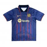 Tailandia Camisola Barcelona Special 2025-2026 Azul Vermelho