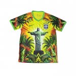 Tailandia Camisola Brasil Jesus 2025-2026 Amarelo Verde