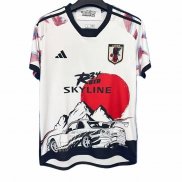 Tailandia Camisola Japao Skyline Car 2025-2026 Branco