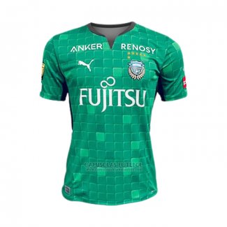 Tailandia Camisola Kawasaki Frontale Goleiro 2022 Verde