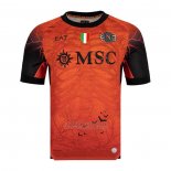 Tailandia Camisola Naples Goleiro Halloween 2025-2026 Laranja