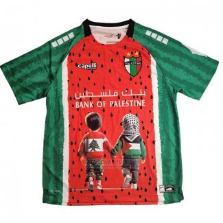 Tailandia Camisola Palestino Deportivo Special 2025 Vermelho