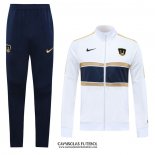 Jaqueta de Treinamento Pumas Unam 2020-2021 Branco
