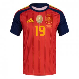 Camisola Espanha Jogador Lamine Yamal 1º 2026