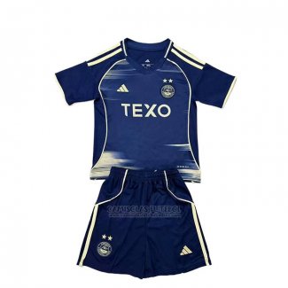 Camisola Aberdeen 2º Crianca 2025-2026