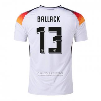 Camisola Alemanha Jogador Ballack 1º 2024