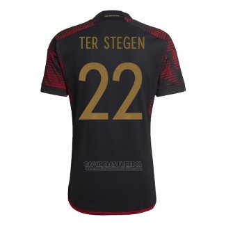 Camisola Alemanha Jogador Ter Stegen 2º 2022