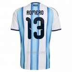Camisola Argentina Jogador Cristian Romero 1º 2026