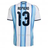 Camisola Argentina Jogador Cristian Romero 1º 2026