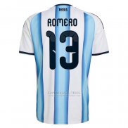 Camisola Argentina Jogador Cristian Romero 1º 2026