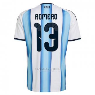 Camisola Argentina Jogador Cristian Romero 1º 2026