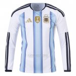 Camisola Argentina 1º Manga Comprida 2026