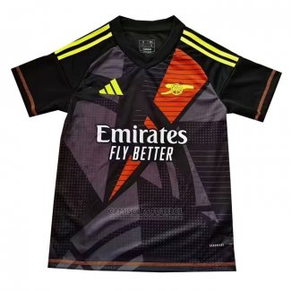Camisola Arsenal Goleiro 2024-2025 Preto