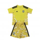 Camisola Aston Villa Goleiro 1º Crianca 2026-2027