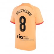 Camisola Atletico Madrid Jogador Griezmann 3º 2022-2023