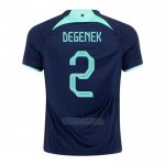 Camisola Australia Jogador Degenek 2º 2022