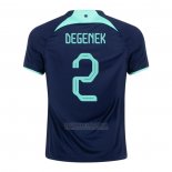 Camisola Australia Jogador Degenek 2º 2022