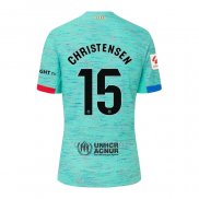 Camisola Barcelona Jogador Christensen 3º 2023-2024