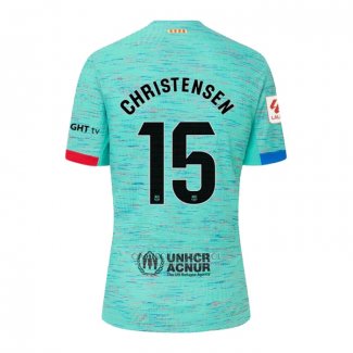 Camisola Barcelona Jogador Christensen 3º 2023-2024