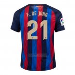 Camisola Barcelona Jogador F.de Jong 1º 2022-2023