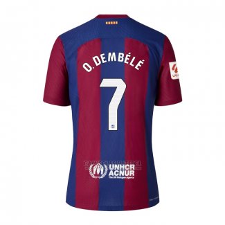 Camisola Barcelona Jogador O.dembele 1º 2023-2024