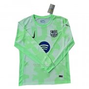 Camisola Barcelona 3º Manga Comprida 2024-2025